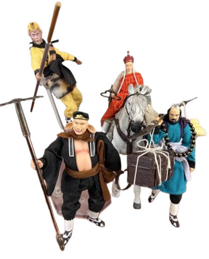 Set of Journey to the West 1/12 PVCF183 PVC Action Figure 15 cm 4 pcs