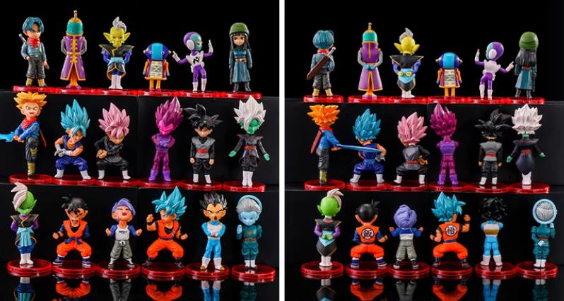 Dragon Ball PVCF494 PVC 8 cm Figure 18/pcs Set