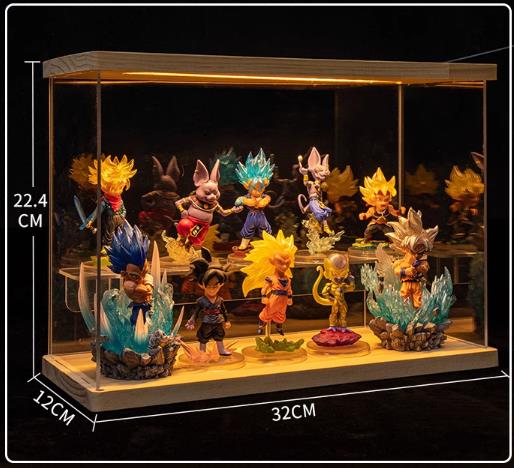 Dragon Ball PVCF503 PVC Figure 7.5 cm 8/pcs Set with box and Light