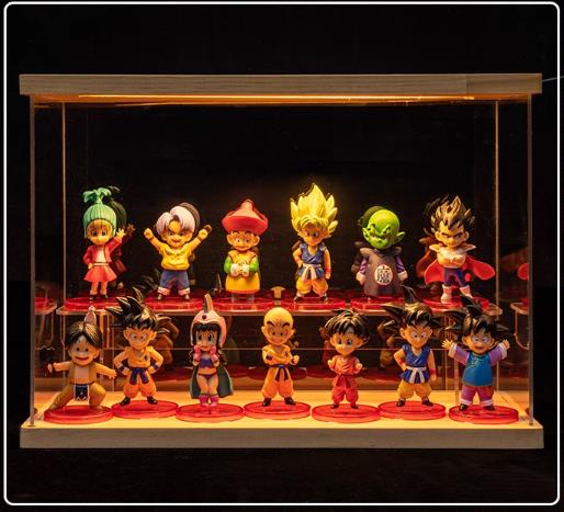 Dragon Ball PVCF505 PVC Figure 6 cm  13/pcs Set with box and Light