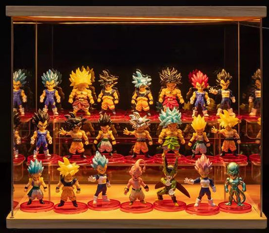 Dragon Ball PVCF515 PVC Figure 6.5 cm 21/pcs Set with box and Light