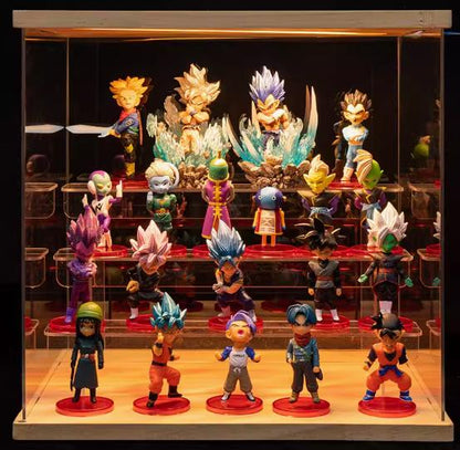 Dragon Ball PVCF530 PVC Figure 7.5-10 cm 20/pcs Set with box and Light