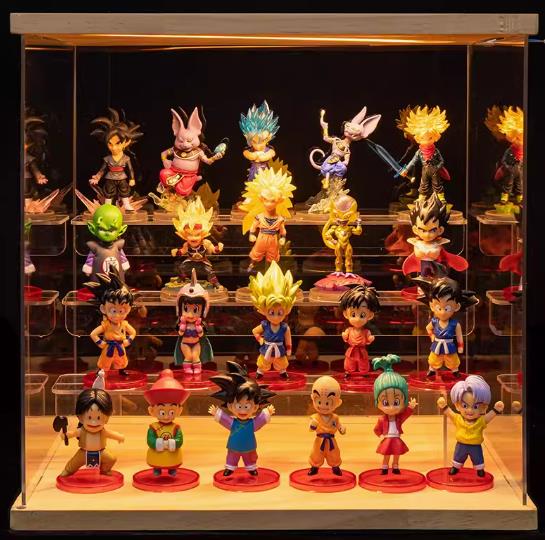 Dragon Ball PVCF534 PVC Figure 6-7.5 cm 21/pcs Set with box and Light