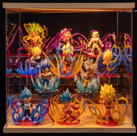 Dragon Ball PVCF536 PVC Figure 8.5-10 cm 11/pcs Set with box and Light