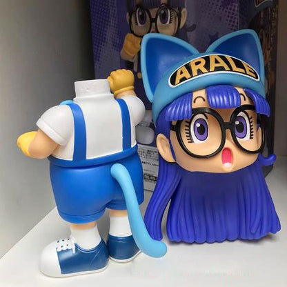 Dr Slump Arale Norimaki Blue Cap PVCF20 PVC Figure 23 cm