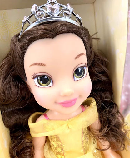 DISNEY PRINCESS TODDLER BELLE 13.5" DOLL