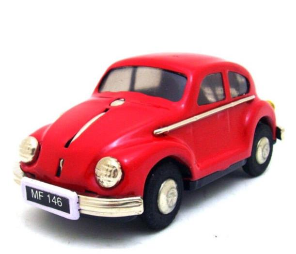 Collectable Vintage Classic Wind-up Metal Tin Toys Volkswagen Beetle MF146 Car 2 Colours