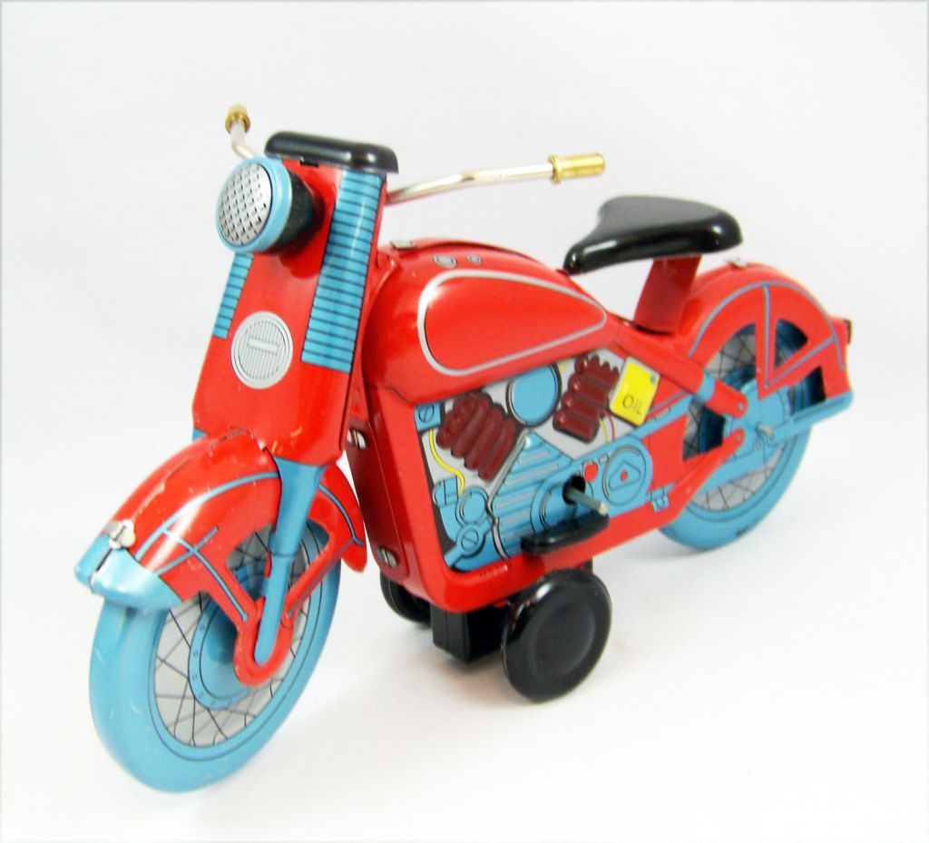 Collectable Vintage Classic Wind-up Metal Tin Toys MS359 Motorbike