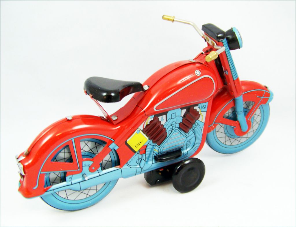 Collectable Vintage Classic Wind-up Metal Tin Toys MS359 Motorbike