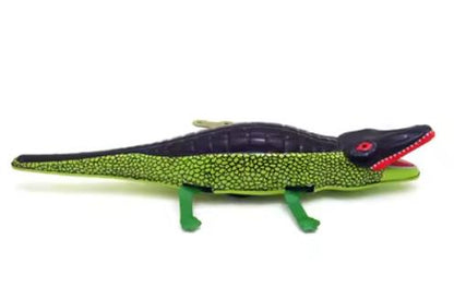 Collectable Vintage Classic Wind-up Metal Tin Toys MS224 Inertia Crocodile