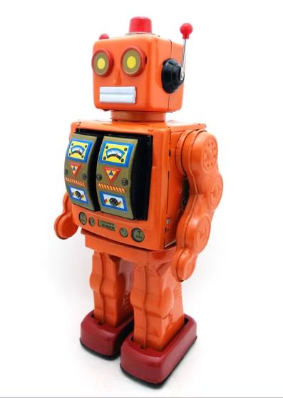 Collectable Vintage Classic Battery Operated ME100 Metal Tin Toys Spcae Walk Robot Vary Colours