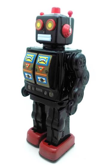 Collectable Vintage Classic Battery Operated ME100 Metal Tin Toys Spcae Walk Robot Vary Colours