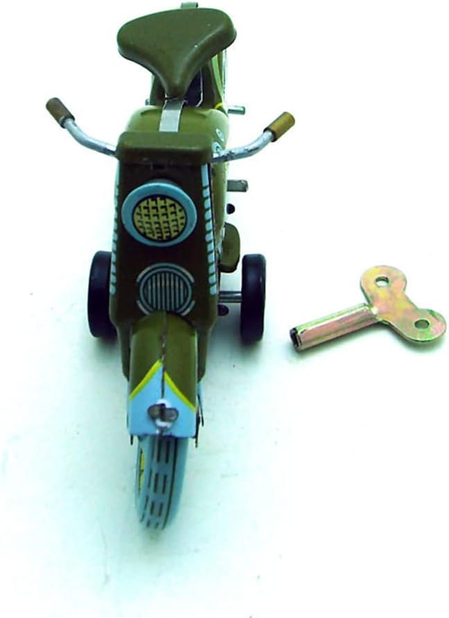 Collectable Vintage Classic Wind-up Metal Tin Toys MS365 Motorcycle 2 Colours