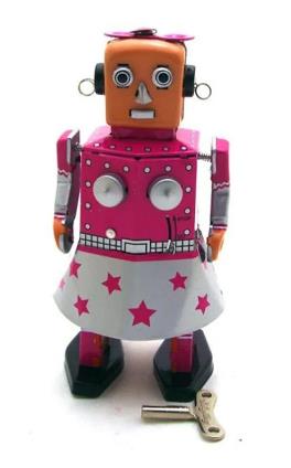 Collectable Vintage Classic Wind-up Metal Tin Toys MS461 Venus Robot