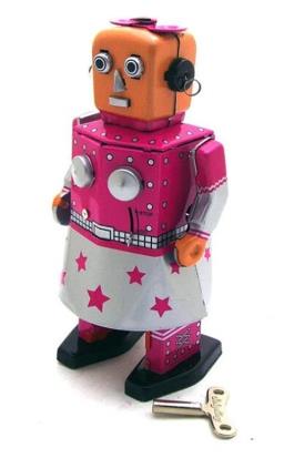 Collectable Vintage Classic Wind-up Metal Tin Toys MS461 Venus Robot