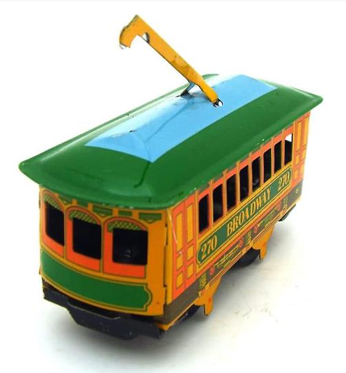 Collectable Vintage Classic Wind-up Metal Tin Toys MS268 Tram