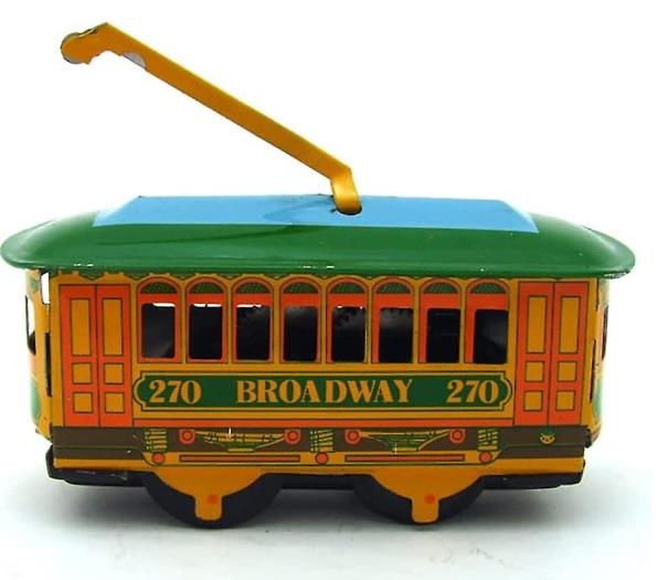 Collectable Vintage Classic Wind-up Metal Tin Toys MS268 Tram