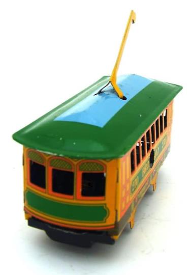 Collectable Vintage Classic Wind-up Metal Tin Toys MS268 Tram