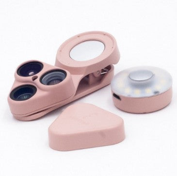 ShiftCam REVOLCAM Rotary Lens Set for iPhone and Android Smartphones Pink