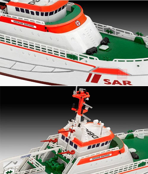 Collectable Revell Search & Rescue Vessel Hermann Marwede 1:200 Model Kit