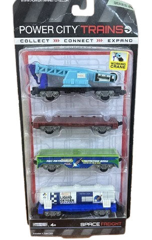 Collectables Diecast Power City Trains Series 8 Space Freight