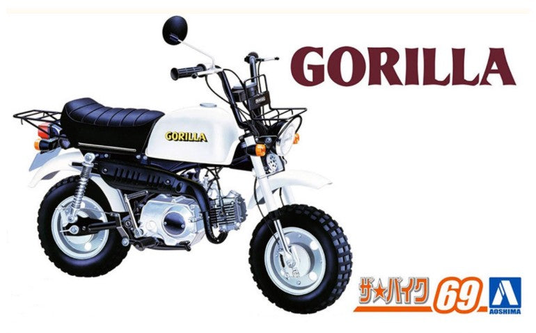 Aoshima No.69 Honda Gorilla '78 1:12 Model Kit