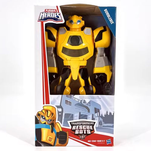 PLAYSKOOL HEROES TRANSFORMERS RESCUE BOTS BUMBLEBEE 11" ACTION FIGURE