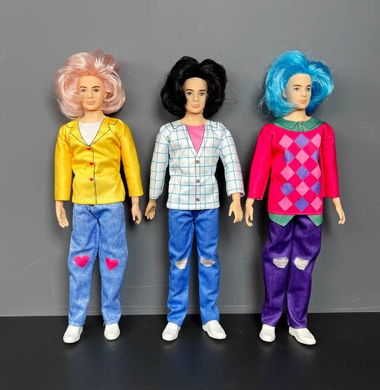 K-POP DEMON HUNTERS SAJA BOYS ACTION FIGURE SET 30 CM