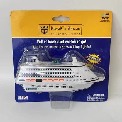 Collectables Daron Pull Back Cruise Ship Royal Caribbean Light & Sound
