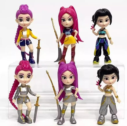 K-POP DEMON HUNTERS FIGURE SET 10 CM Rumi/Mira/Zoey