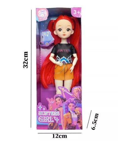 K-POP DEMON HUNTERS ACTION FIGURE SET 30 CM Light Music Features Rumi/Mira/Zoey