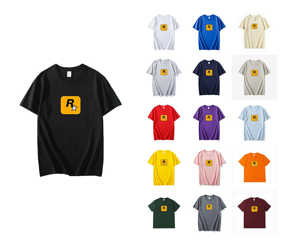 Grand Theft Auto Rockstar T-Shirt XS-4XL Unisex Vary Colours
