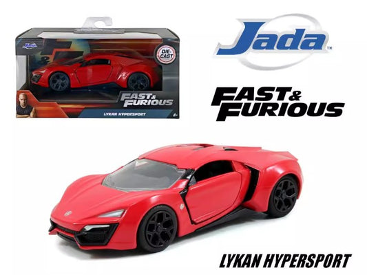 Collectables Diecast Jada Fast & Furious LYKAN HYPERSPORT 1:32