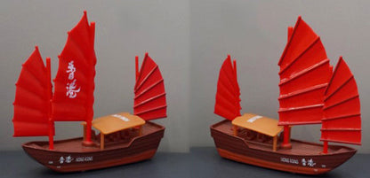 Collectables Diecast MM-073 Hong Kong Junk Sailing Boat Pull Back