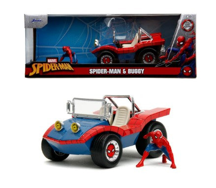 Collectables Diecast Jada Marvel Spider-Man & Buggy 1:24