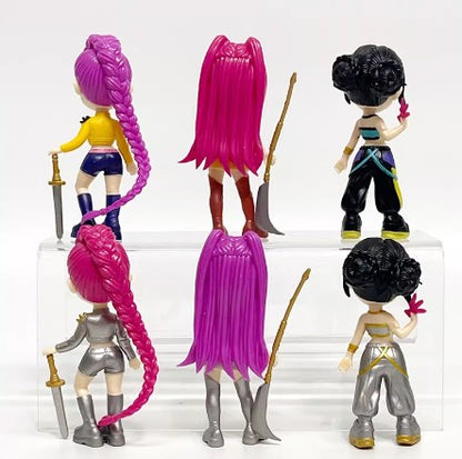 K-POP DEMON HUNTERS FIGURE SET 10 CM Rumi/Mira/Zoey