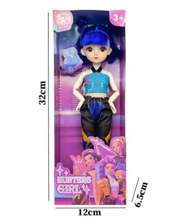 K-POP DEMON HUNTERS ZOEY ACTION FIGURE 30 CM Light Music Features