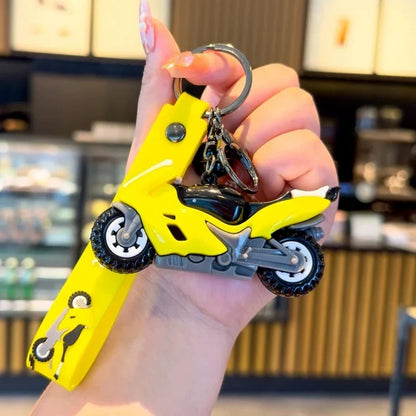3D Sport Bike Motorcycle Keychain Gifts 5 Colours
