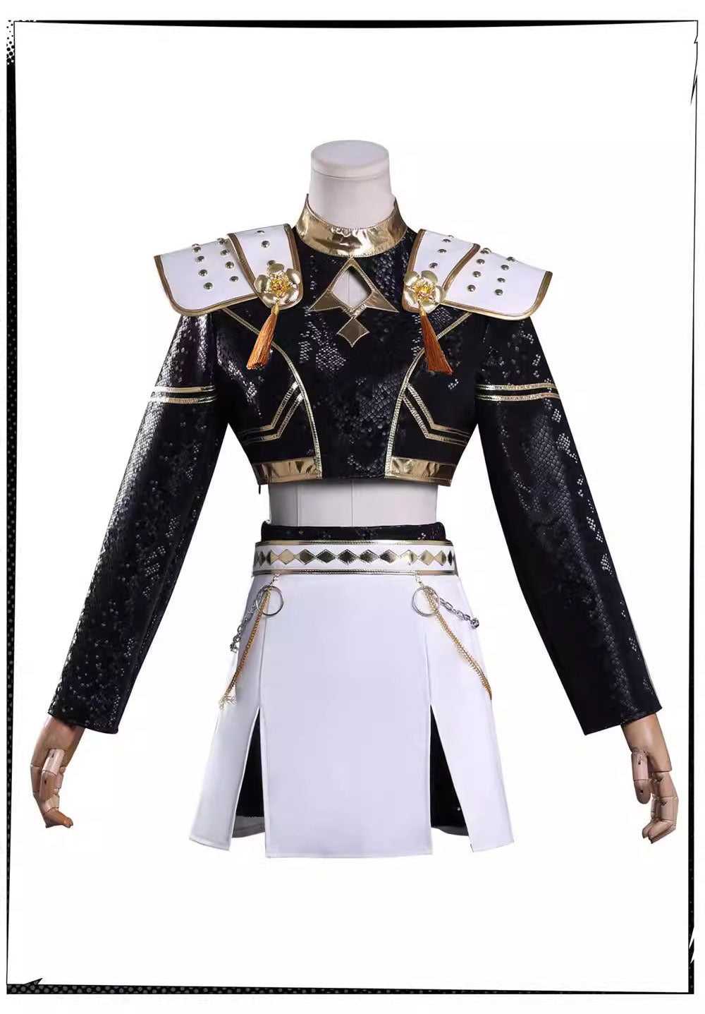 Cosplay K-Pop Demon Hunters Zoey Costume Set S-3XL Unisex Adult & Kids