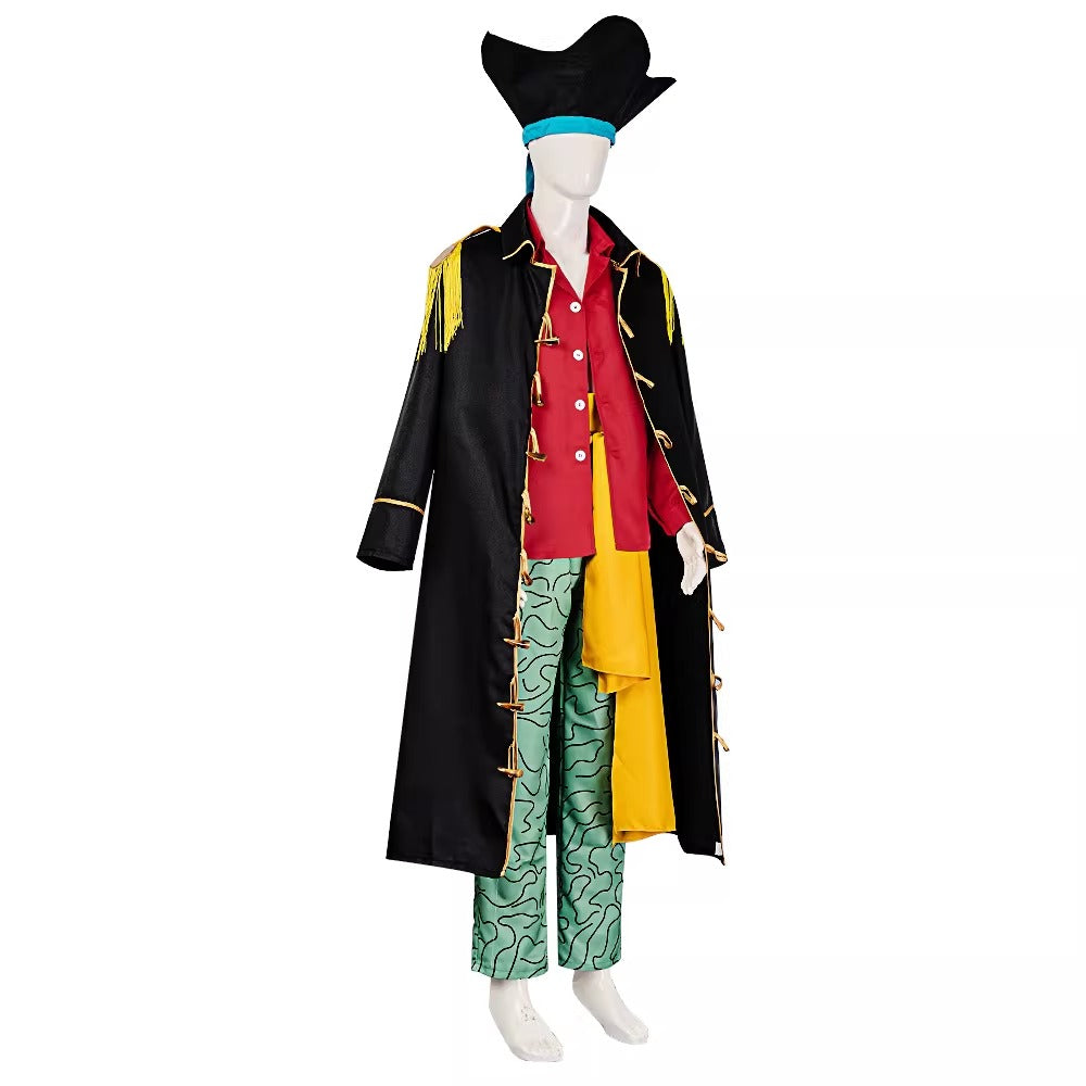 Cosplay One Piece Marshall D. Teach Blackbeard Costume Set XS-3XL Adult