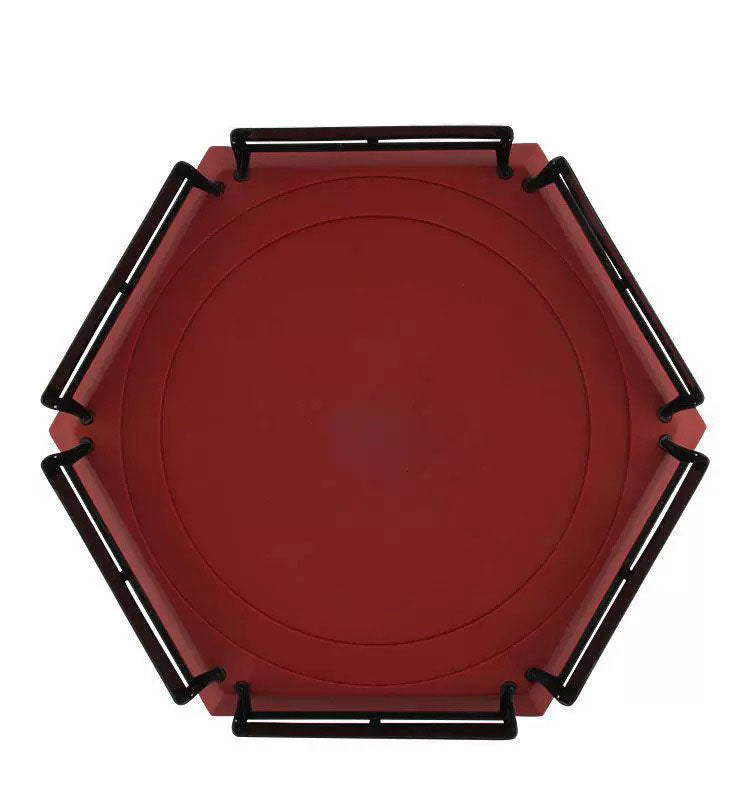 Spinning Top Battles Hexagonal Arena Stadium Platform 38x33x7.5 cm 3 Colours