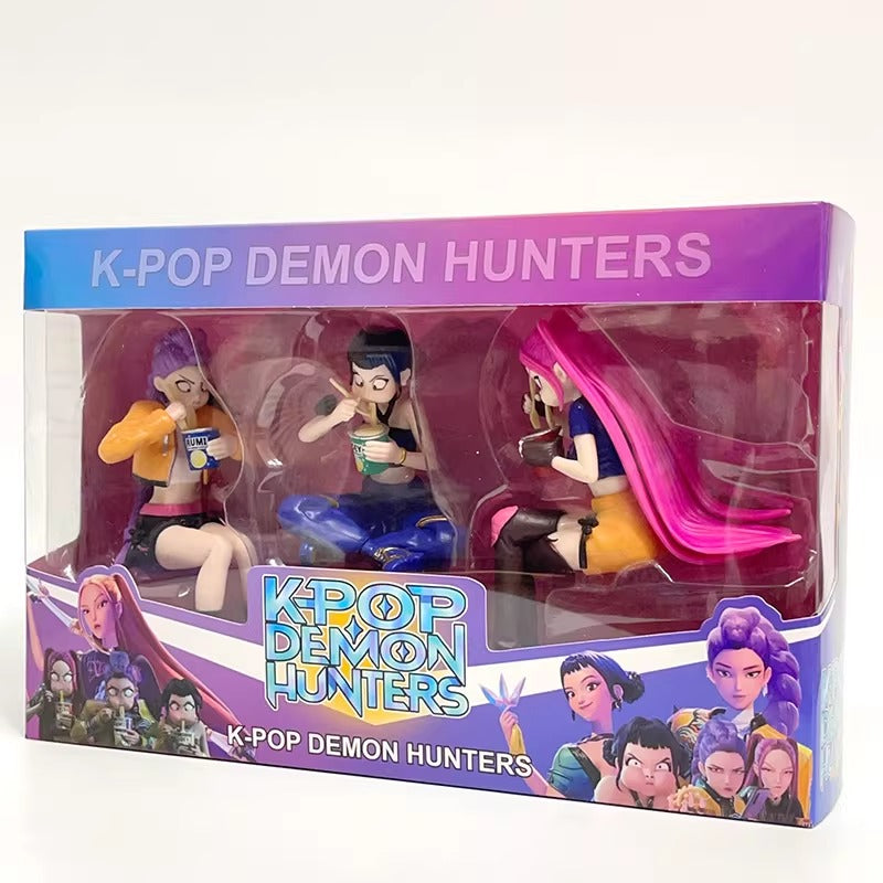 K-POP DEMON HUNTERS FIGURE SET 9-15 CM Rumi/Mira/Zoey