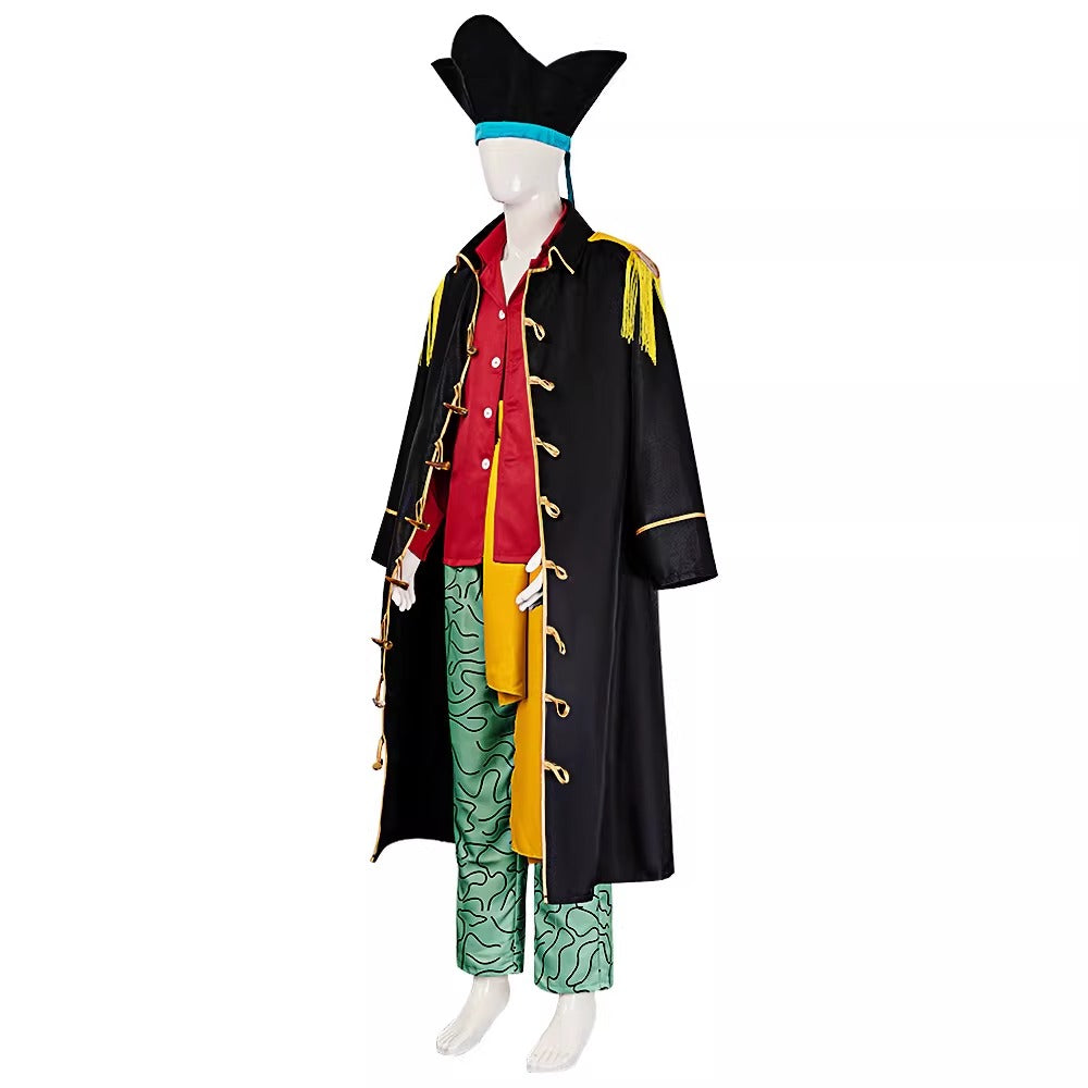 Cosplay One Piece Marshall D. Teach Blackbeard Costume Set XS-3XL Adult