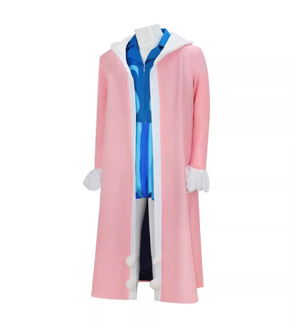 Cosplay One Piece Mr.2 Bon Kurei Bentham Costume Set S-2XL Unisex Adult