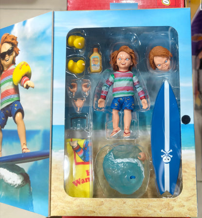 NECA Child's Play 3 Ultimate Surf's Up Chucky Action Figure 13 cm