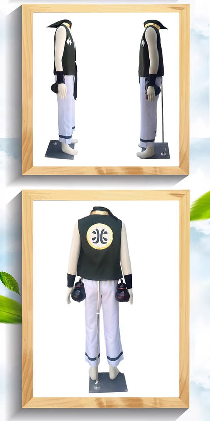 Cosplay The King Of Fighters KOF Chin Gentsai Costume Set XXS-3XL Unisex Adult / Kids
