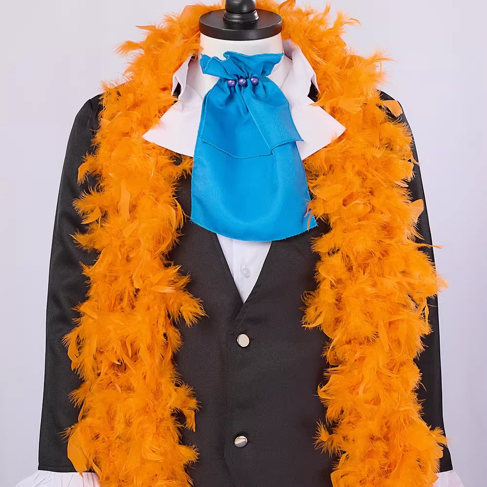 Cosplay One Piece Soul King Brook Costume Set S-3XL Adult & Junior