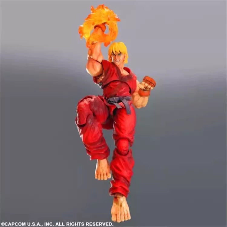Super Street Fighter IV Arcade Edition Play Arts Kai Vol. 2 Action Figure 25 cm Ryu/Ken/Akuma