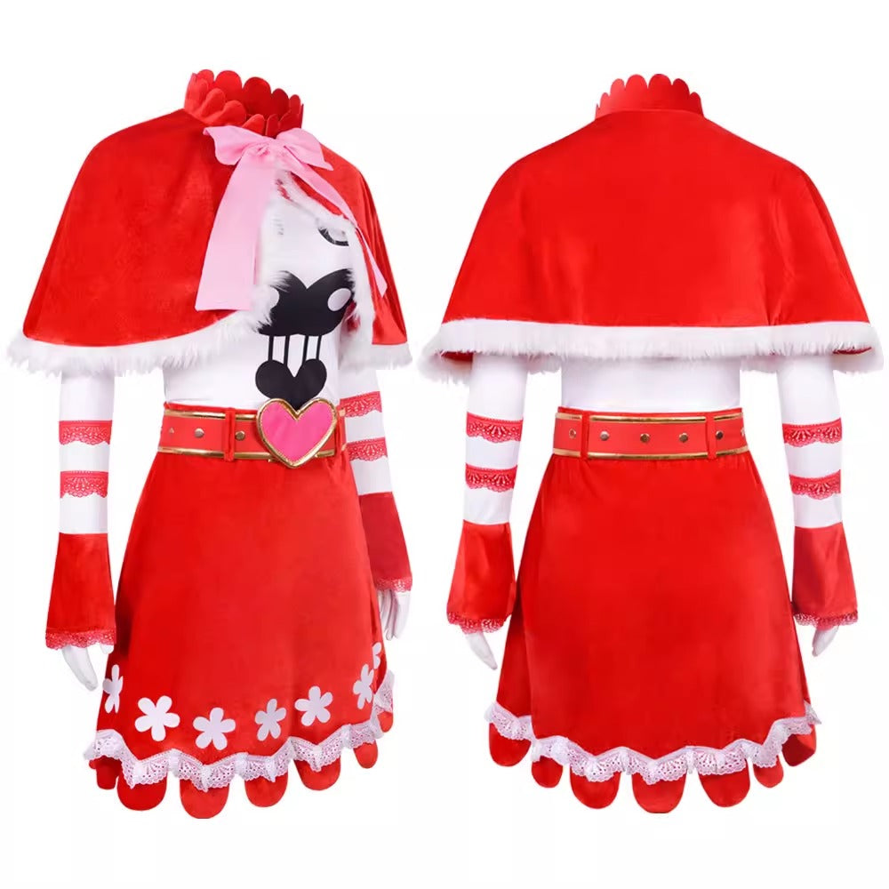 Cosplay One Piece Perona Ghost Princess Costume Set XS-3XL Adult