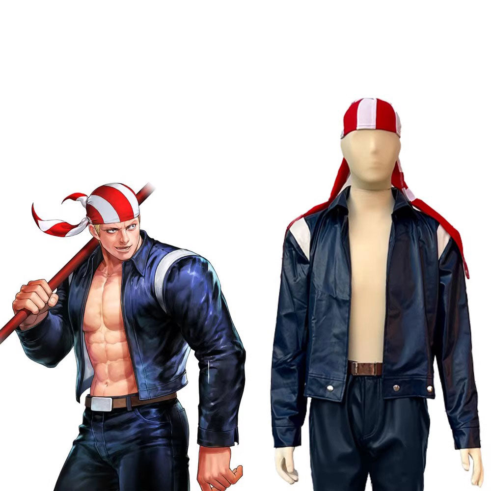 Cosplay The King Of Fighters KOF Billy Kane Costume Set XS-3XL Adult / Kids